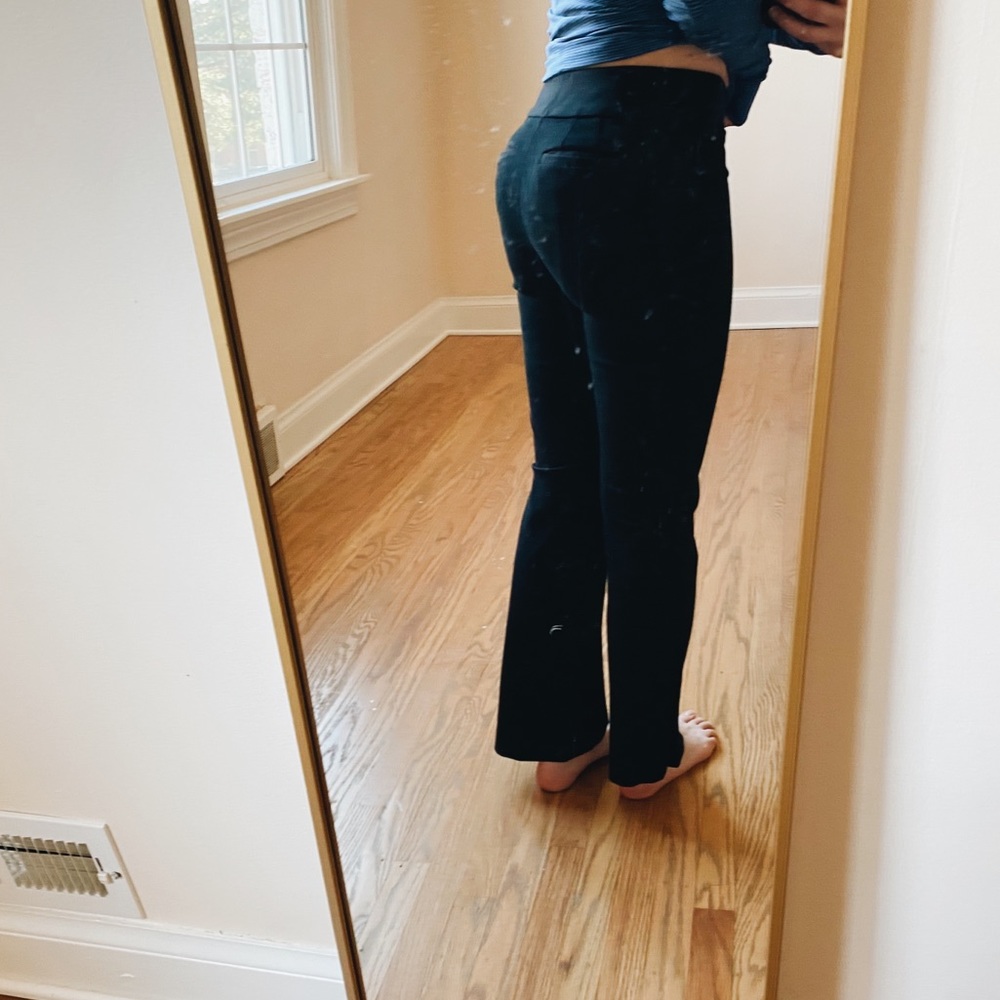 Loft black work pants